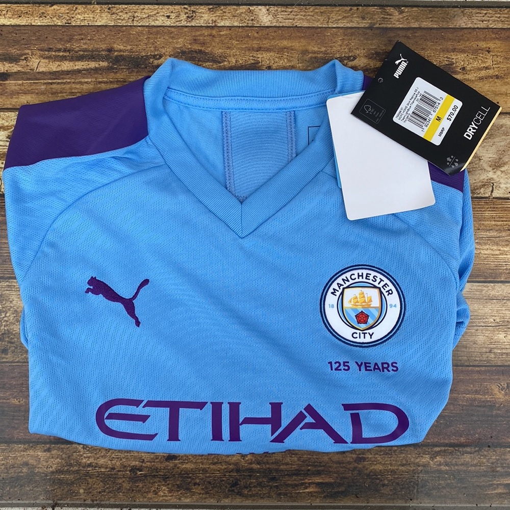 Manchester City MCFC Puma 125 years Jersey